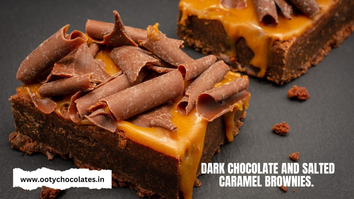 How to Make Dark Chocolate and Salted Caramel Brownies